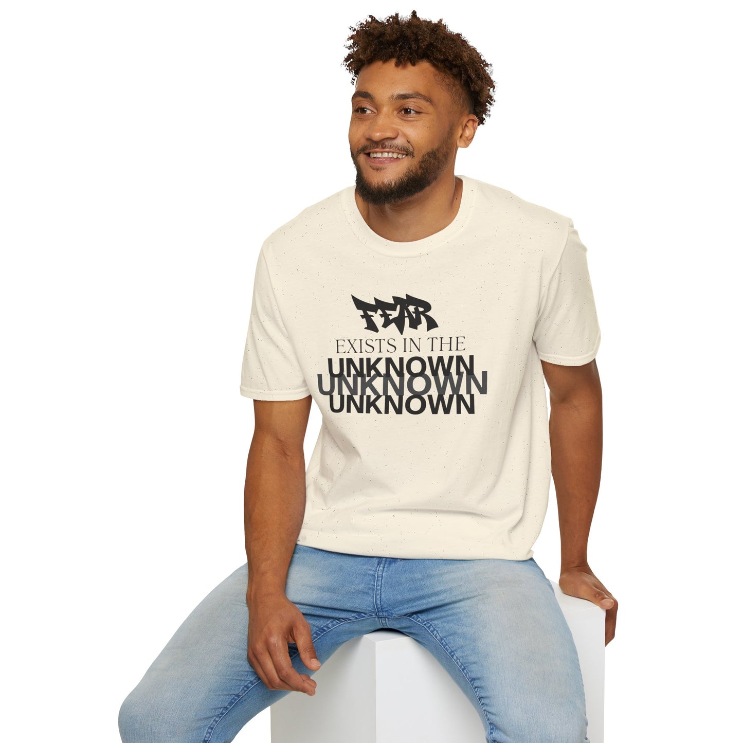 Exist in the Known T-Shirt — Motivational Minimalist Graphic Tee