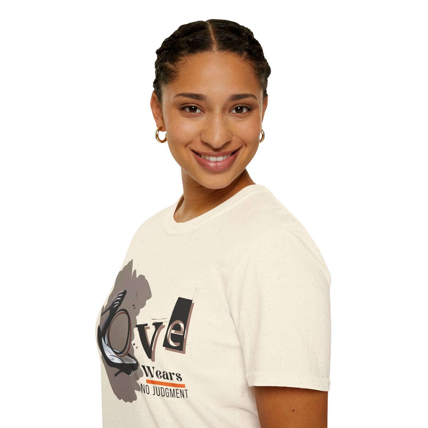 Love Wears No Judgment – Radiant Grace Tee (For Her)