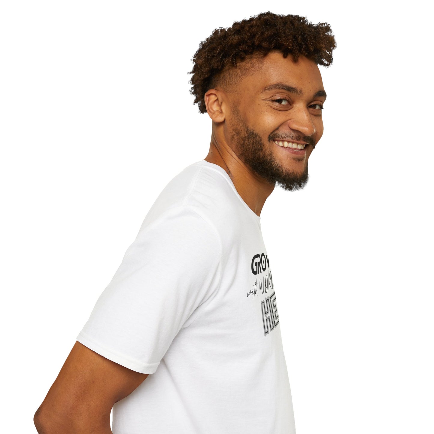 GROW With Words From The Heart... - Inspirational Tee