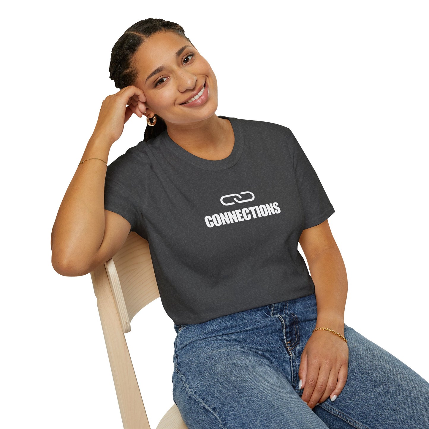 Connections Link T-Shirt — Minimal Design Tee