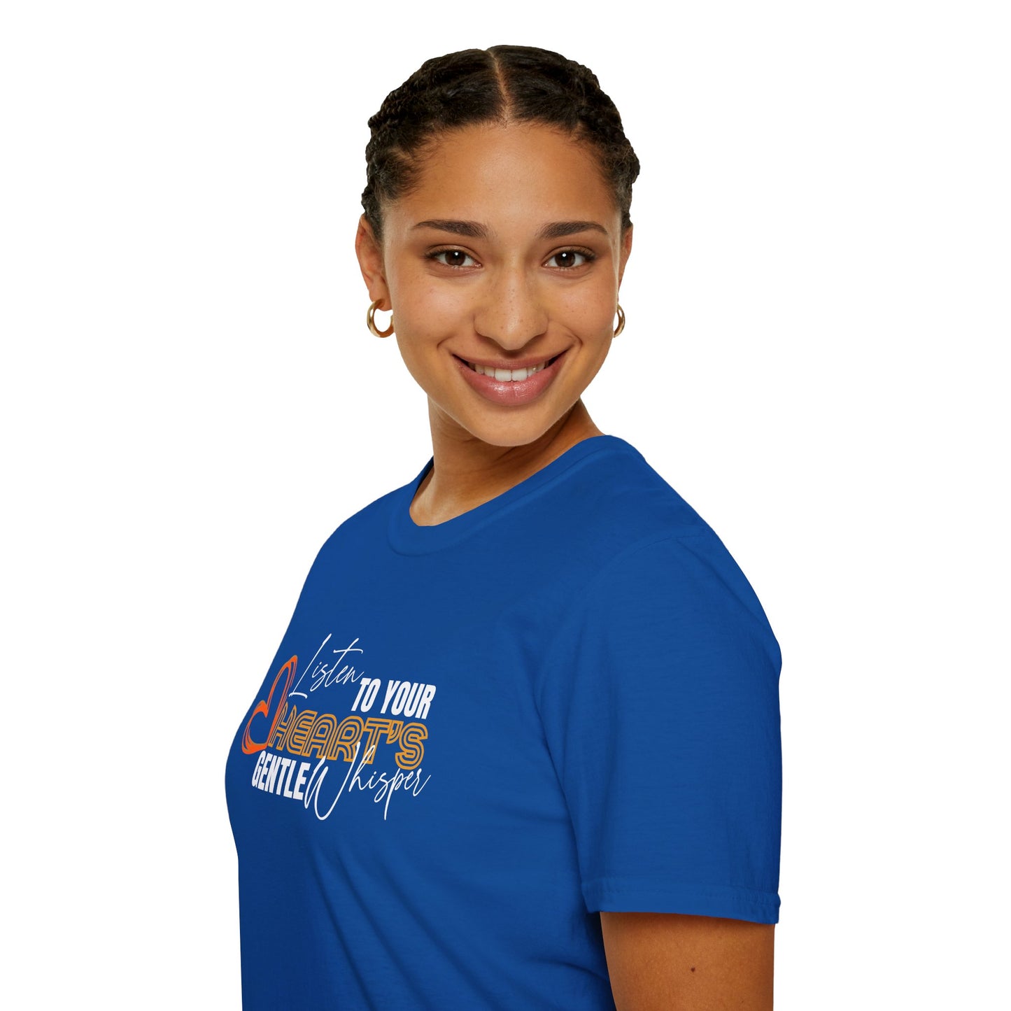 Listen to Your Heart's Gentle Whisper - Inspirational Tee