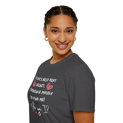 Thought Provoking Wonder Style - Life's Best Kept Secret - Graphic Tee (For Her)