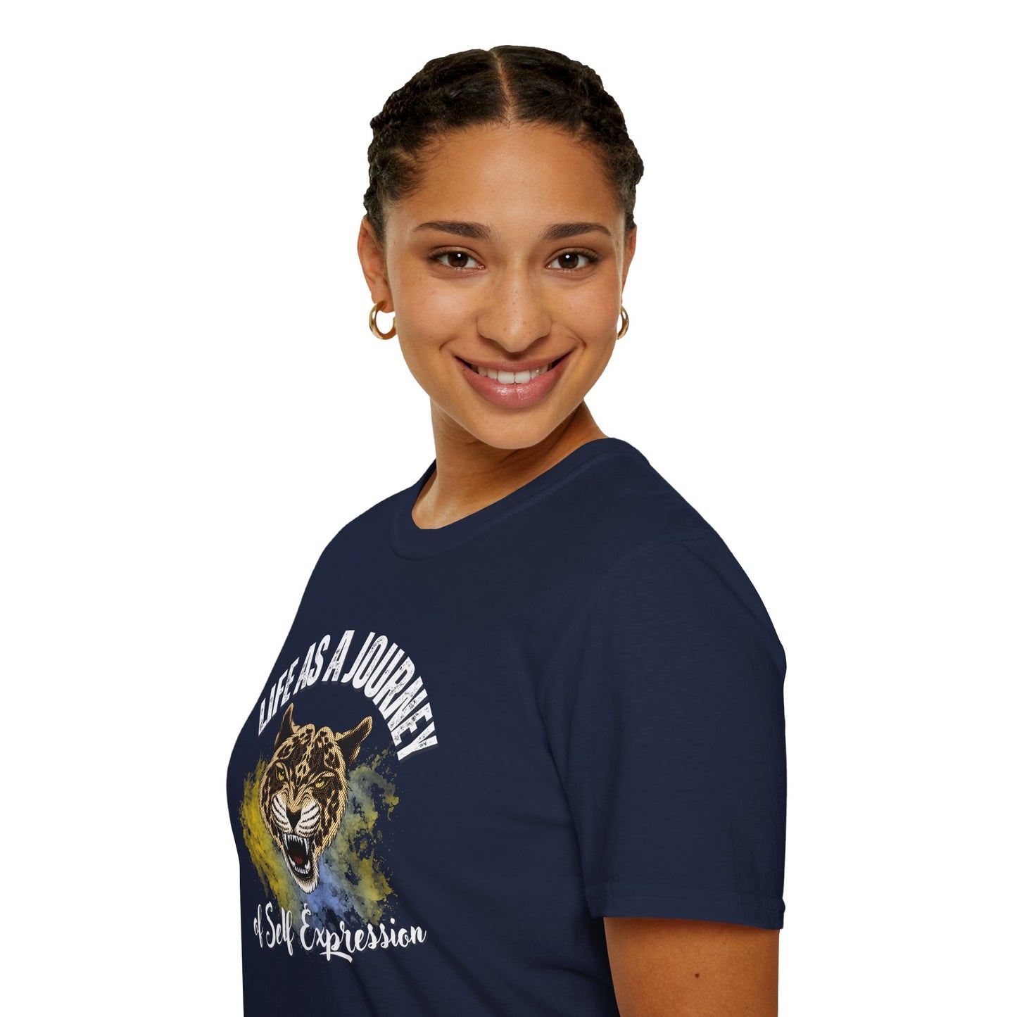 Life as a Journey of Self-Expression - Vibrant Inspiration Tee