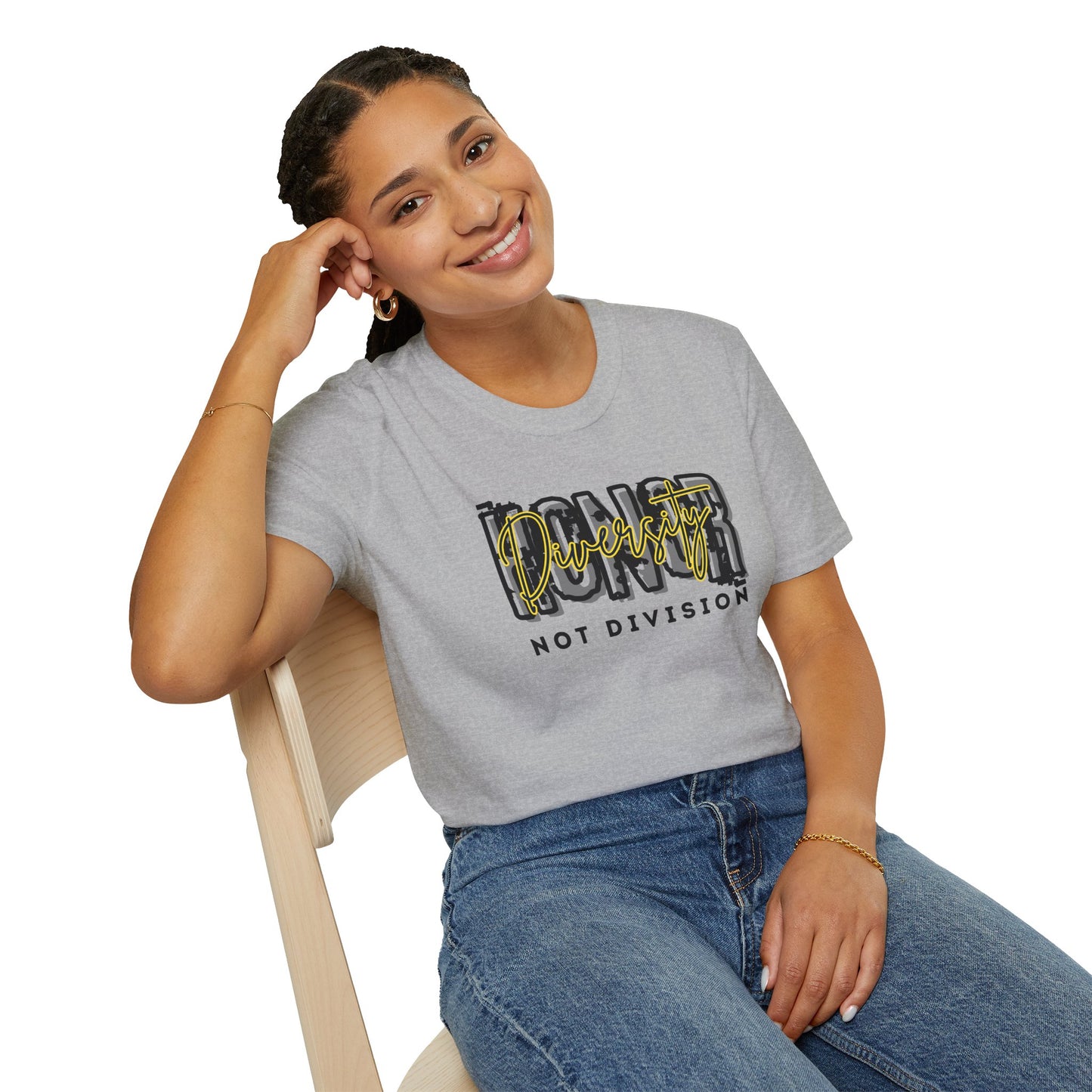 Honor Diversity, Not Division - Unisex Unity Tee