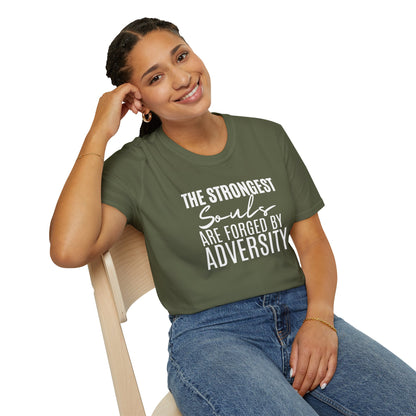 Forged by Adversity - Strength and Resilience Graphic Tee