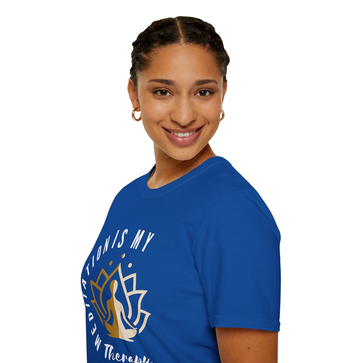 Meditation is My Therapy - Calm and Centered (2C) Tee