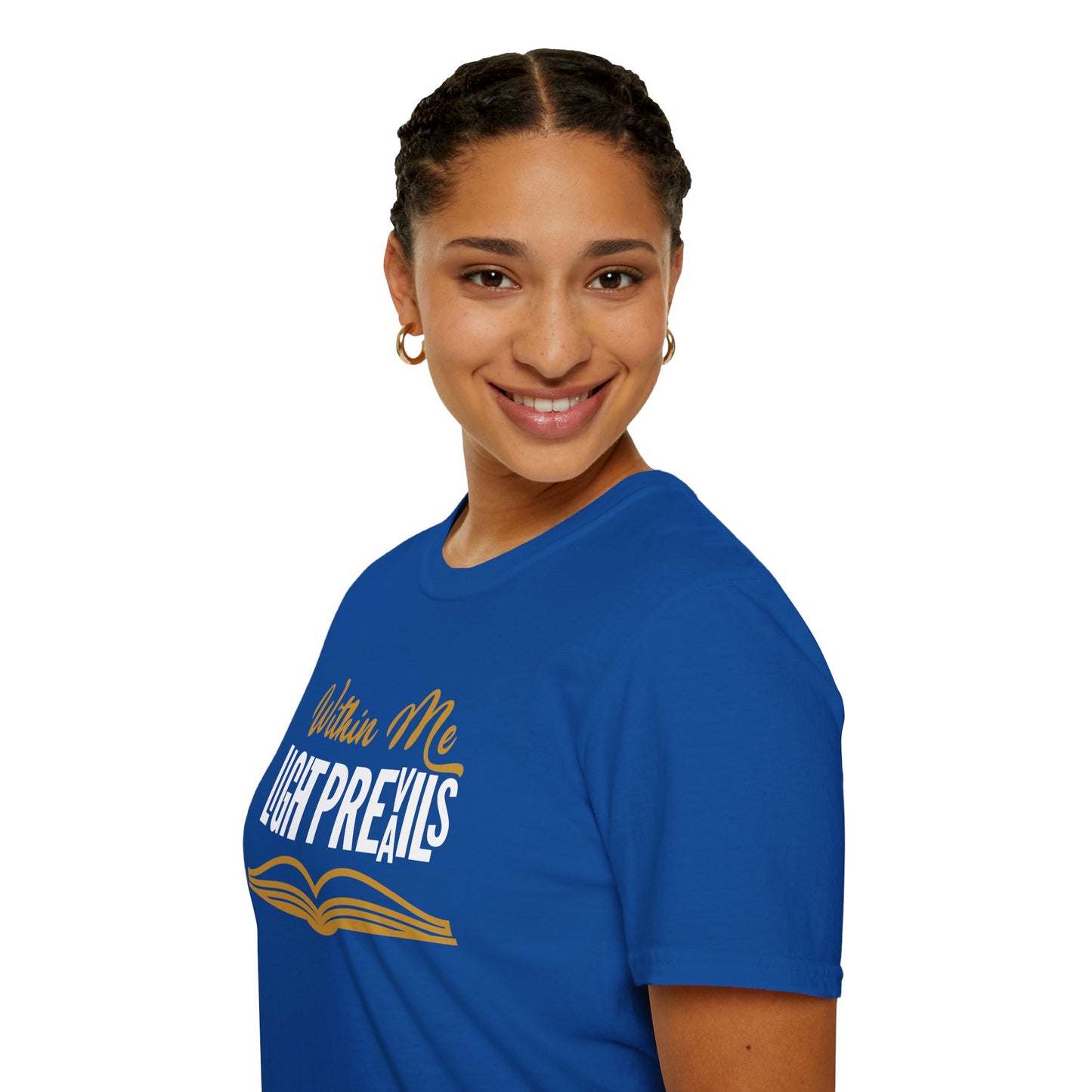 Within Me, Light Prevails - Radiant Inspiration Book Tee