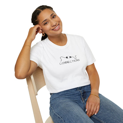 "Connections" Minimalist T-Shirt – Life Energy Tee