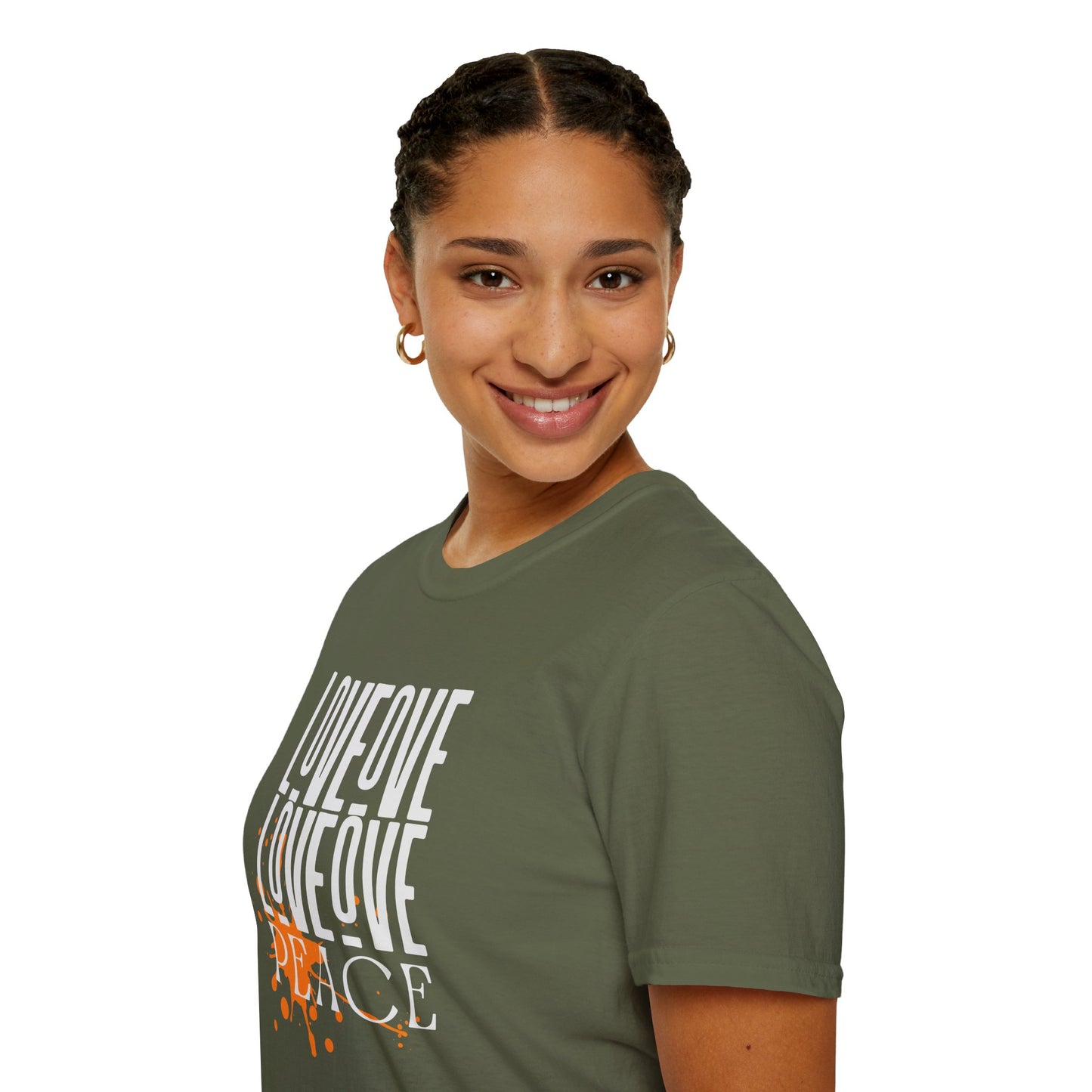 Love Peace Unisex Tee - Softstyle T-Shirt