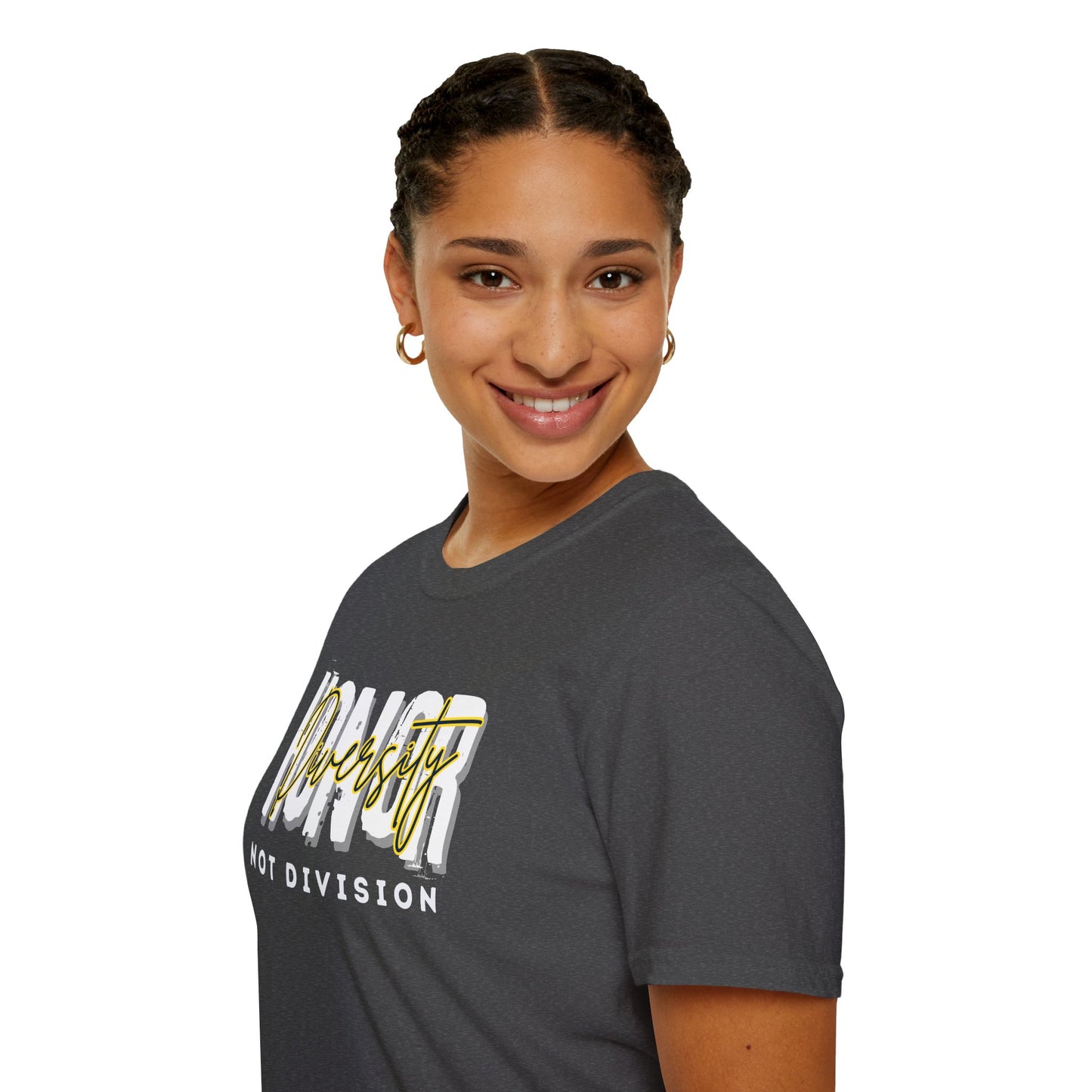 Honor Diversity, Not Division - Unisex Unity Tee (2)