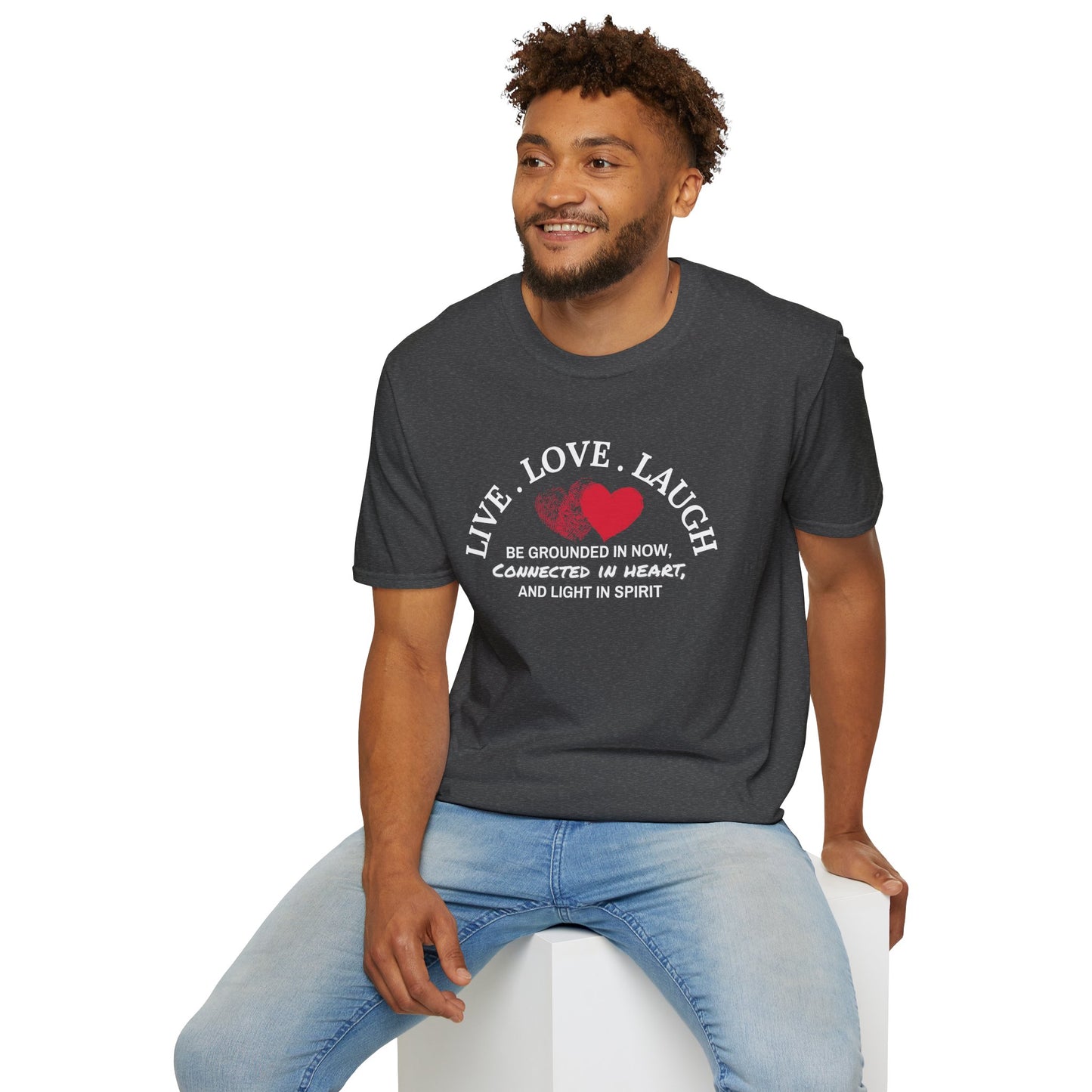 Live Love Laugh Heart Unisex T-Shirt