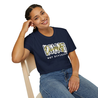 Honor Diversity, Not Division - Unisex Unity Tee