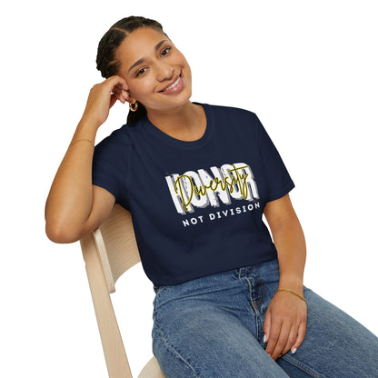 Honor Diversity, Not Division - Unisex Unity Tee (2)