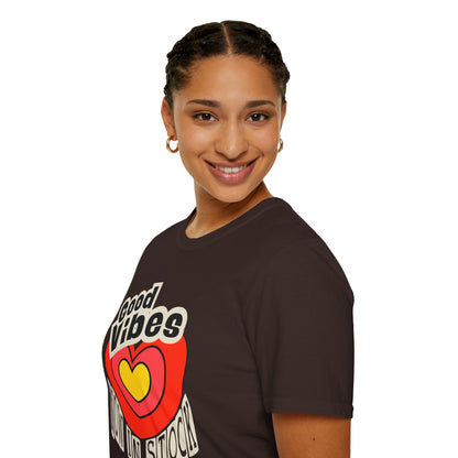 Good Vibes Now in Stock – Feel-Good Heart Tee (Unisex)