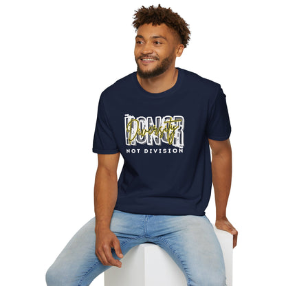 Honor Diversity, Not Division - Unisex Unity Tee