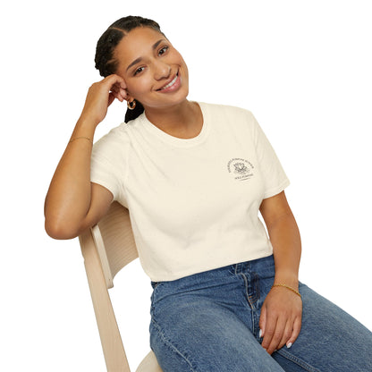 Your Soul Purpose Is... Pocket Floral T-Shirt — Vintage Botanical Graphic Tee