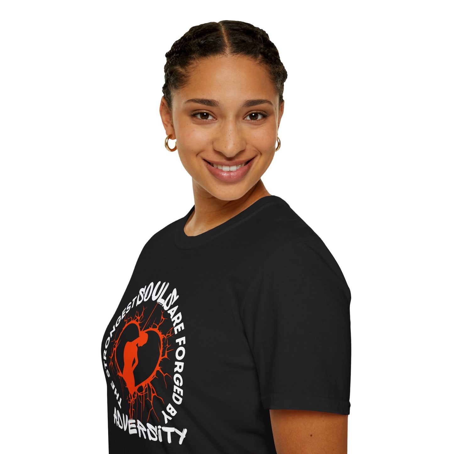 Forged by Adversity - Strength and Resilience Graphic Unisex Tee