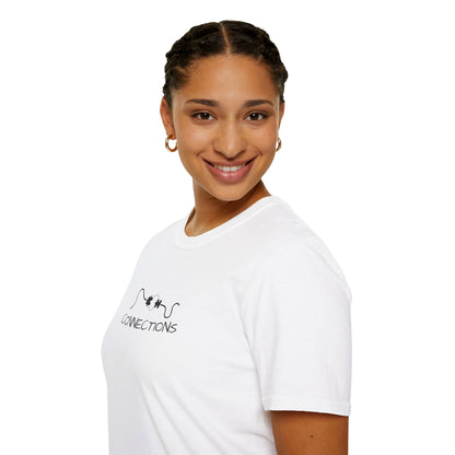 "Connections" Minimalist T-Shirt – Life Energy Tee