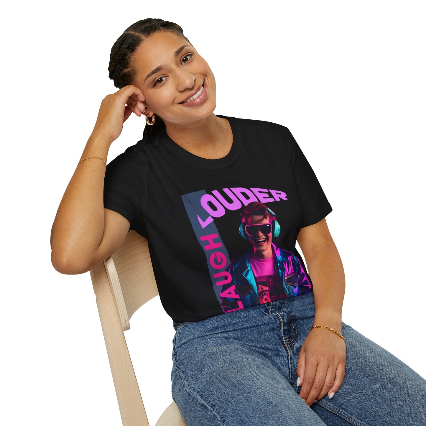 Laugh Louder (P) Joyful Energy Tee