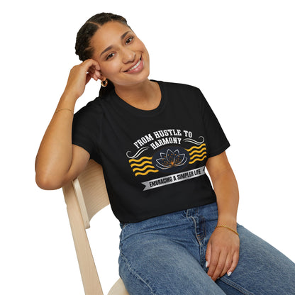 From Hustle to Harmony - Balance Life Tee