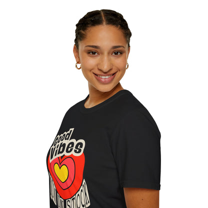 Good Vibes Now in Stock – Feel-Good Heart Tee (Unisex)