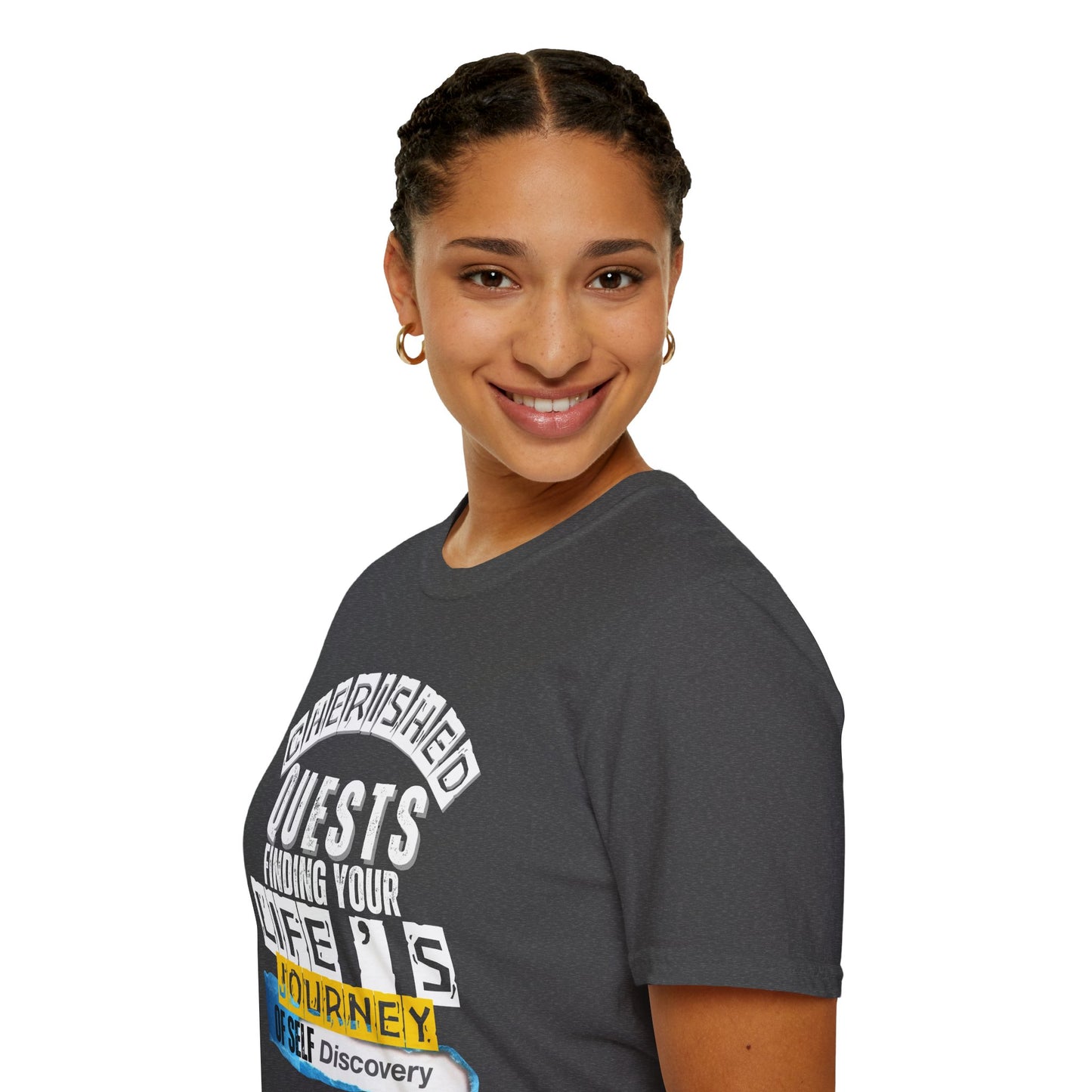 Cherished Quests (W) - Life's Journey of Self-Discovery Tee
