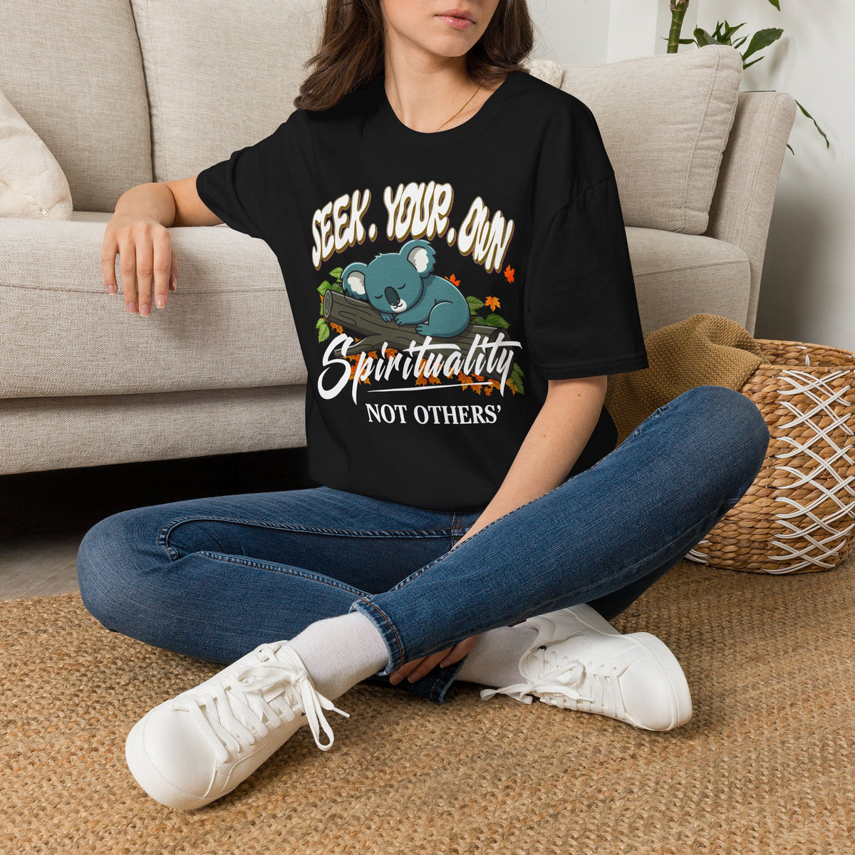 "Seek Your Own Spirituality, Not Others'" Inspirational Tee