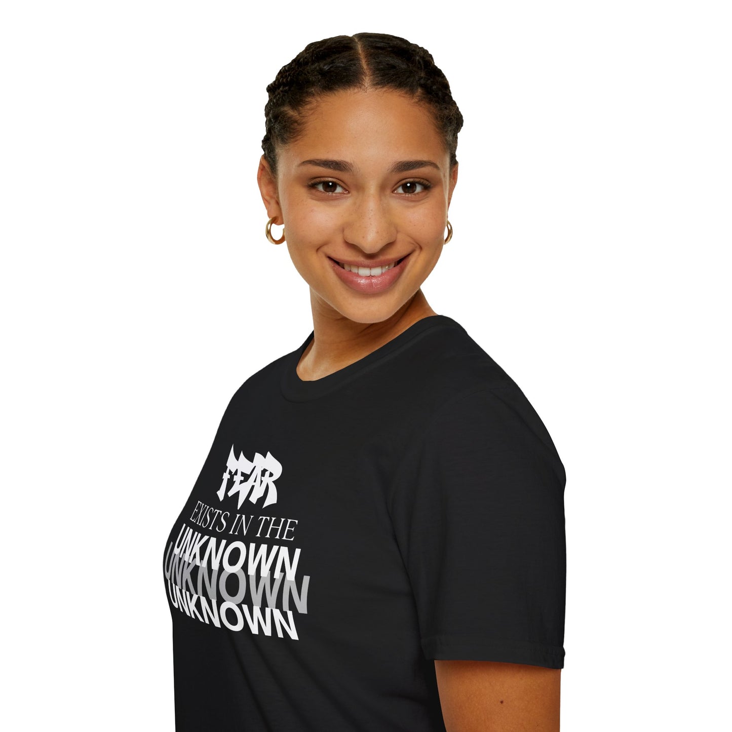 Exist in the Known T-Shirt — Motivational Minimalist Graphic Tee