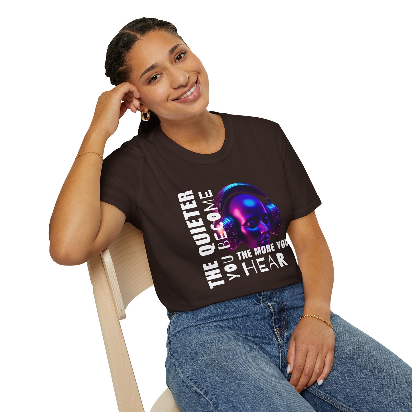 The Quieter You Become, The More You Hear – Soul Whisper Tee (Unisex)