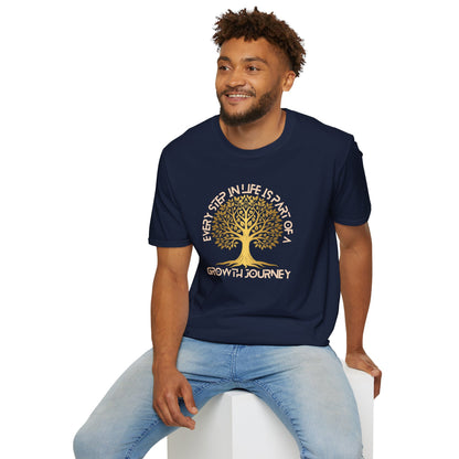 Every Step in Life is Part of a Growth Journey - Life's Journey Tee