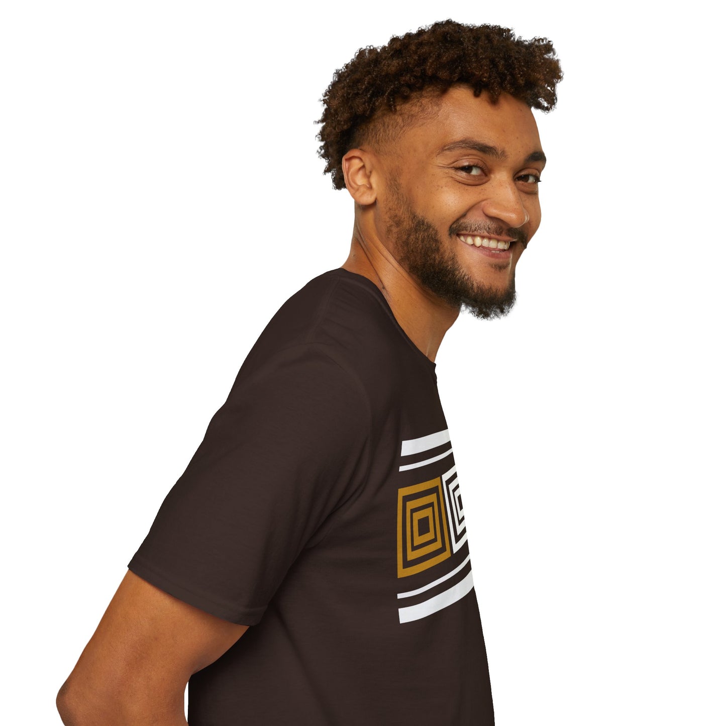 Aesthetics Colorful Blocks Graphic (W/B) Tee