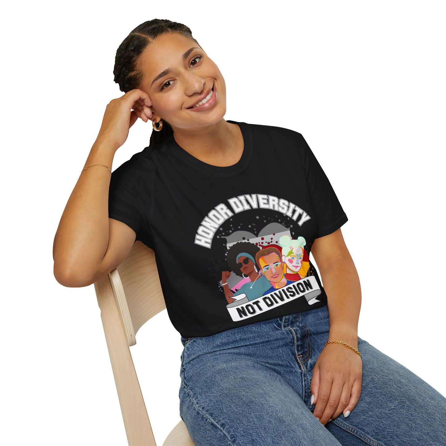 Honor Diversity, Not Division - Unity Tee