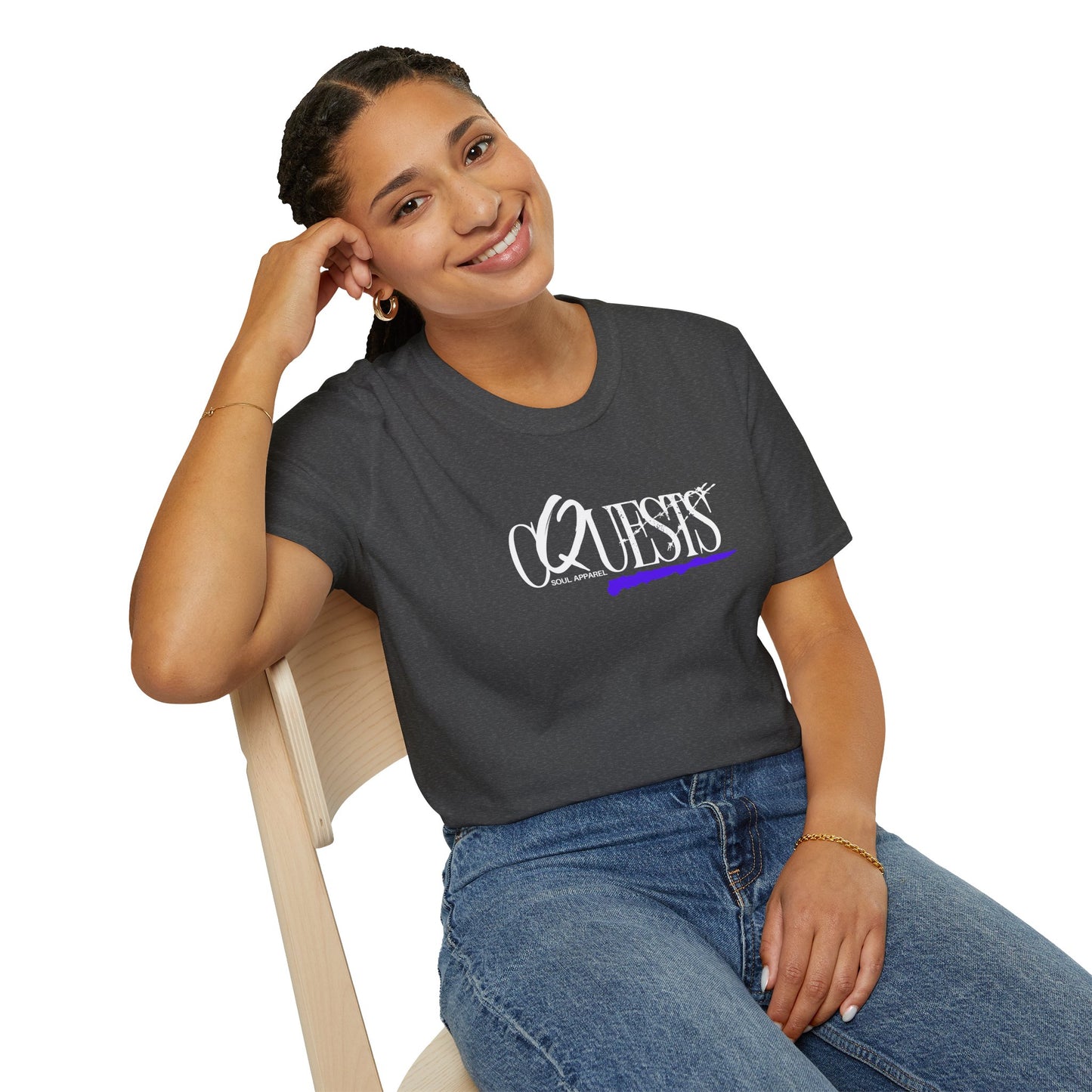 "CQuests" Soul Apparel T-Shirt — Unisex Minimalist Graphic Tee