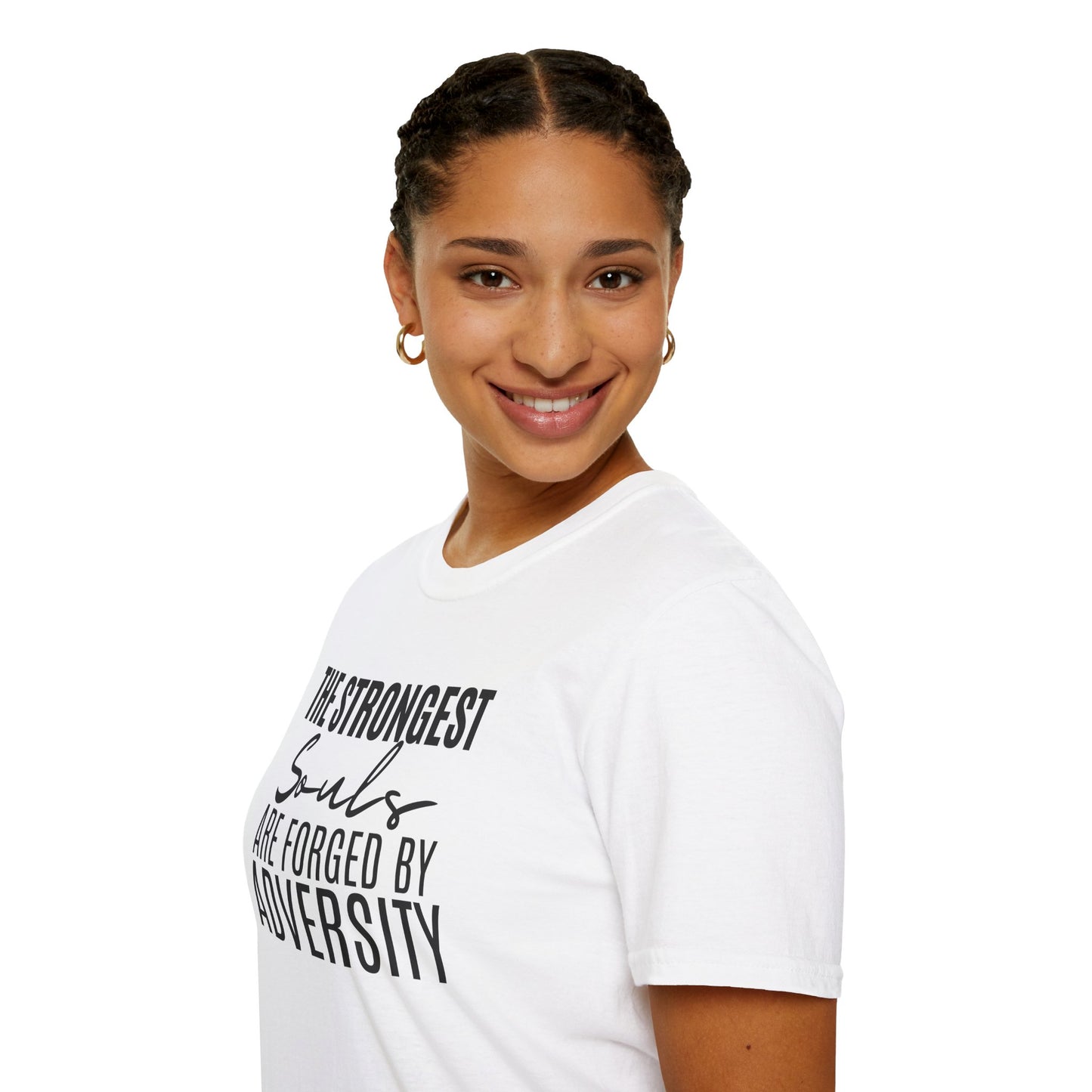 Forged by Adversity - Strength and Resilience Graphic Tee