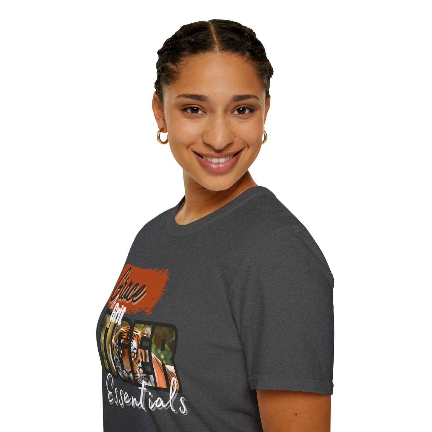 Grace & Grit (W/B): Tiger Essentials Tee