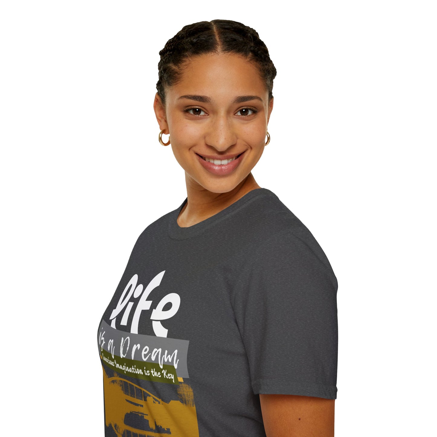 Life Is a Dream, Conscious Imagination Is Key – Intention-Led Tee (Unisex)