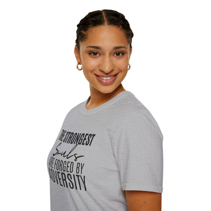 Forged by Adversity - Strength and Resilience Graphic Tee