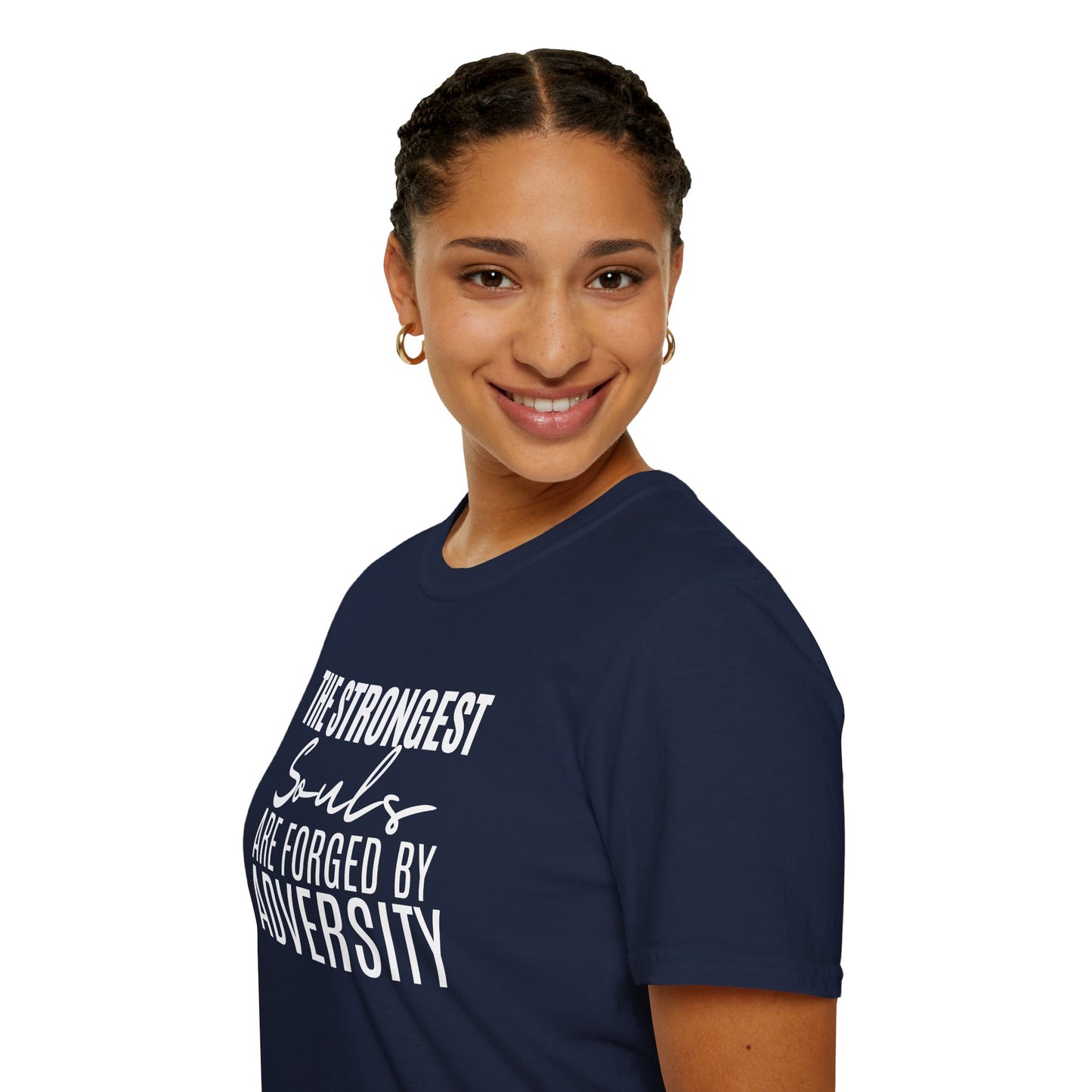 Forged by Adversity - Strength and Resilience Graphic Tee