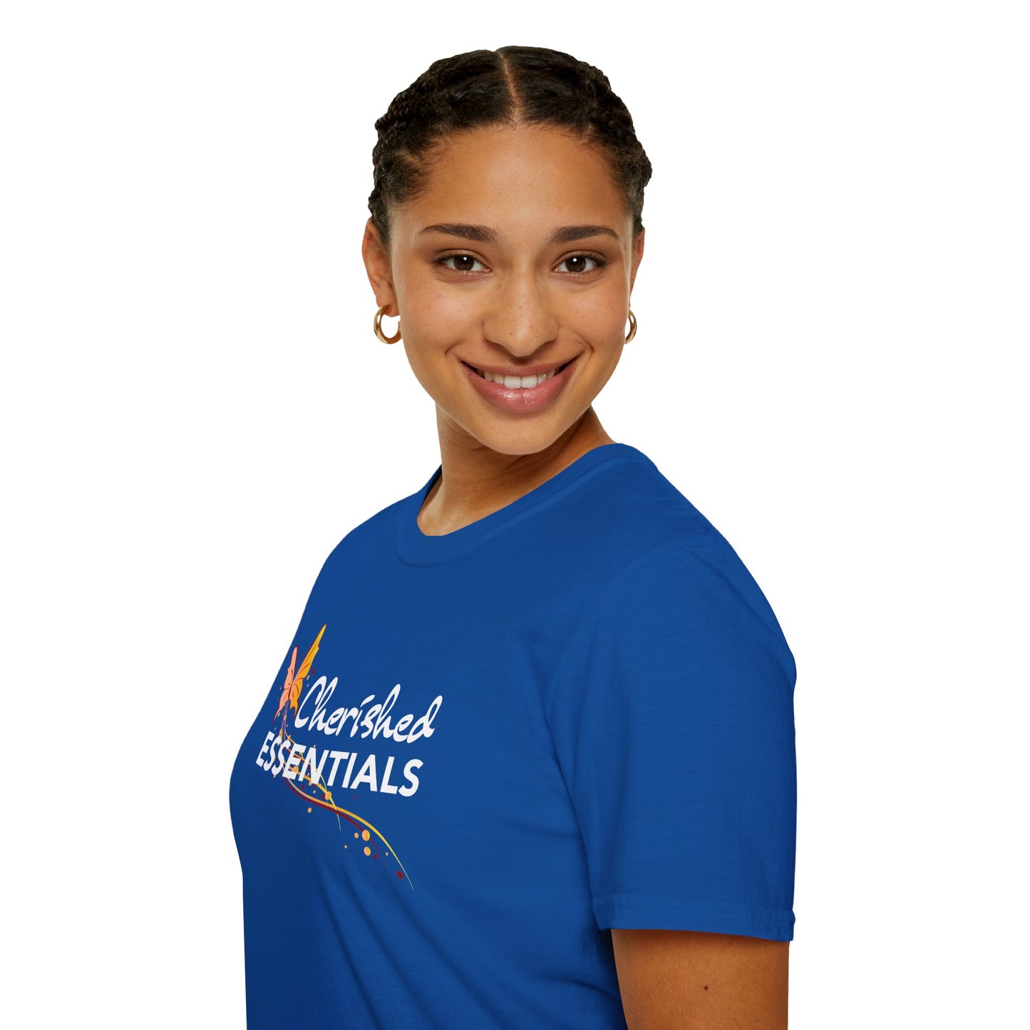 Cherished Essentials T-Shirt For Her – Butterfly Graphic Tee