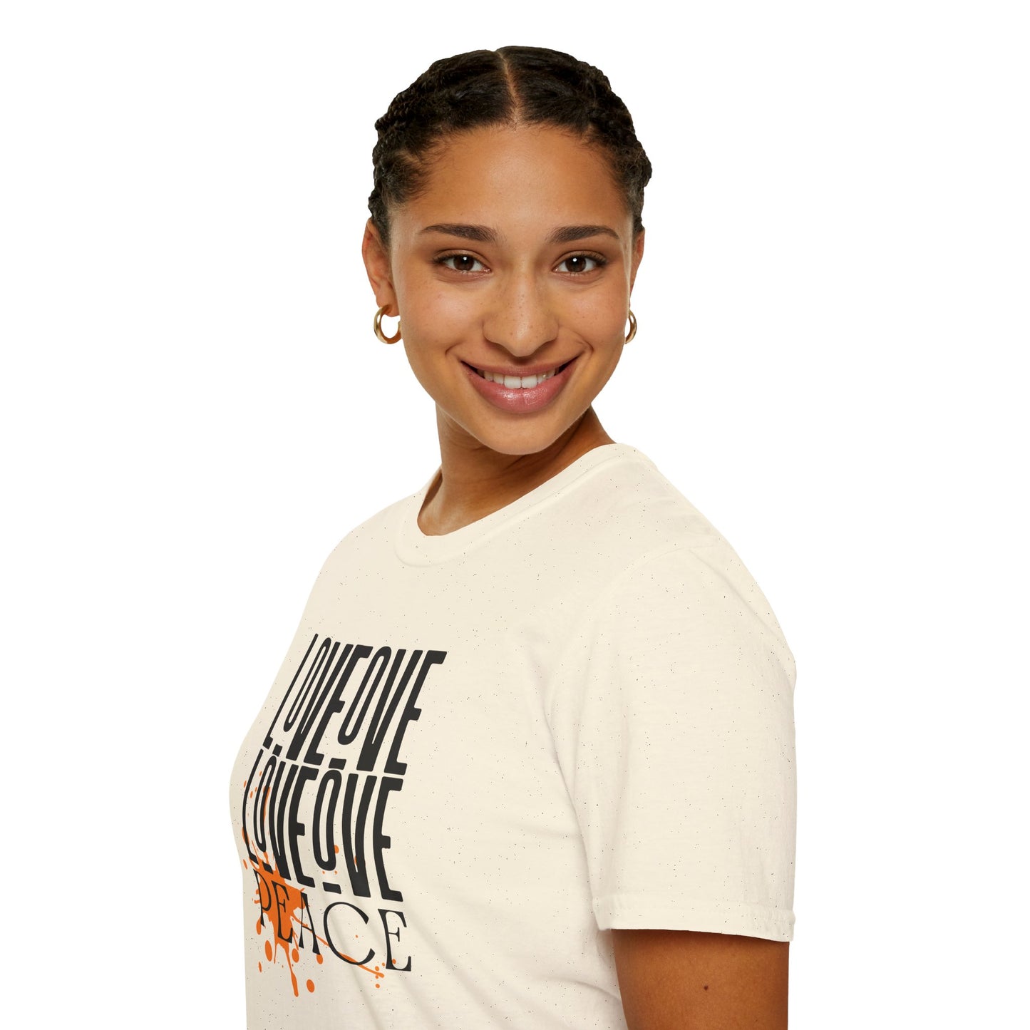 Love Peace Unisex Tee - Softstyle T-Shirt