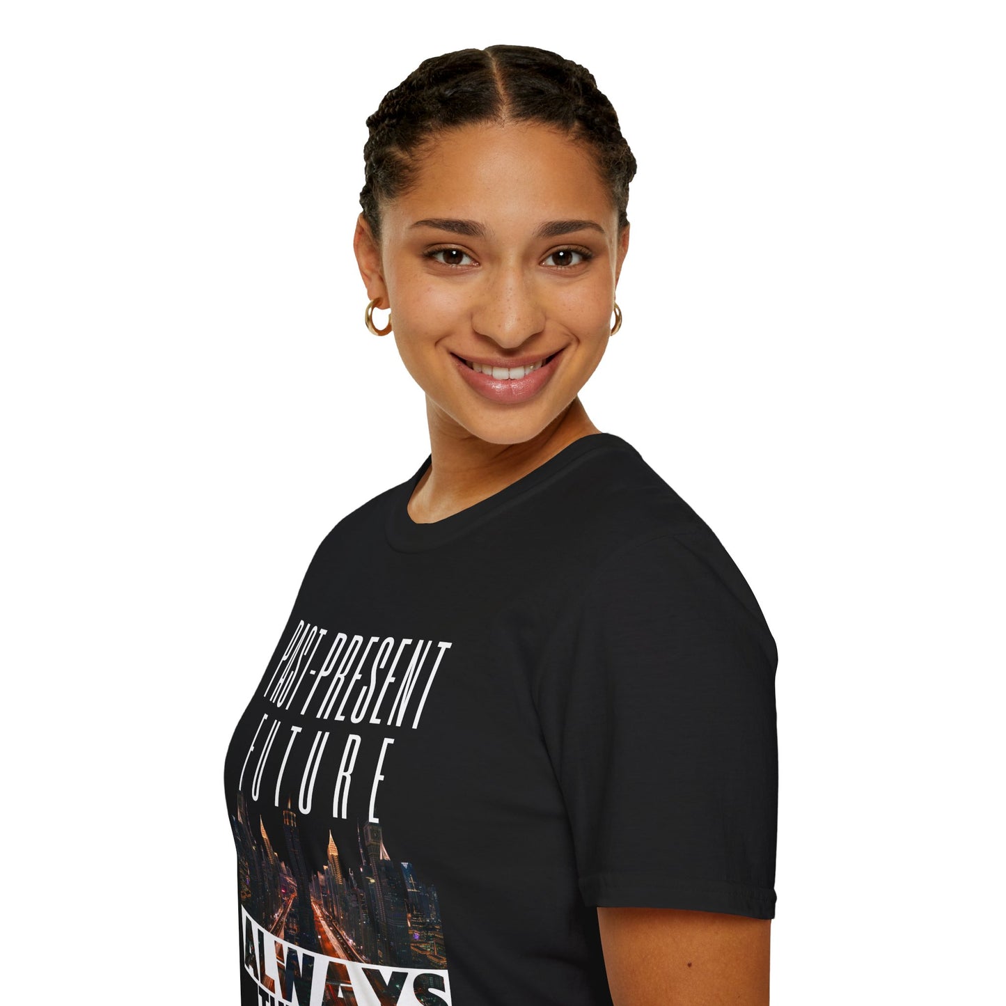 Past-Present-Future, Always The Now - Mindful Living Tee