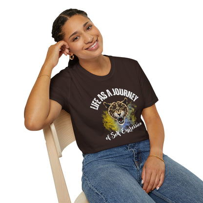 Life as a Journey of Self-Expression - Vibrant Inspiration Tee