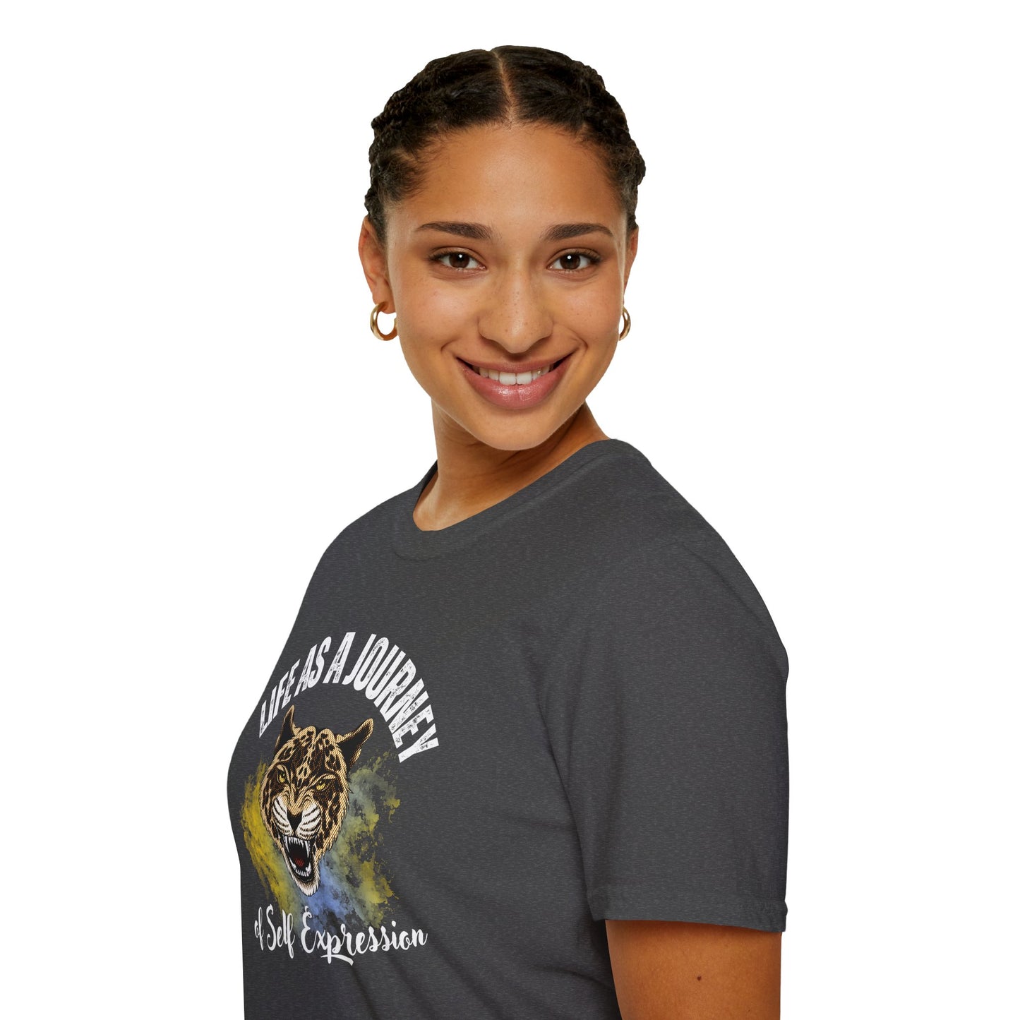 Life as a Journey of Self-Expression - Vibrant Inspiration Tee