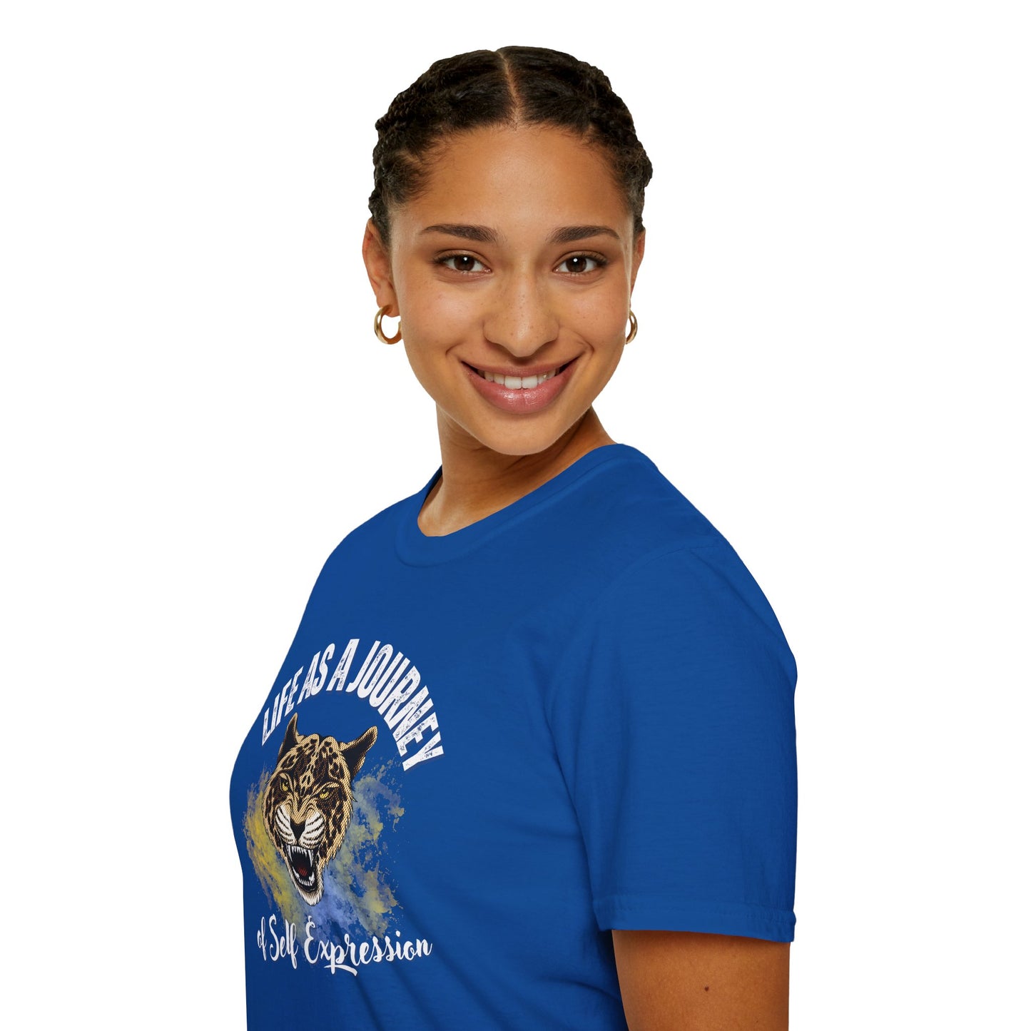 Life as a Journey of Self-Expression - Vibrant Inspiration Tee