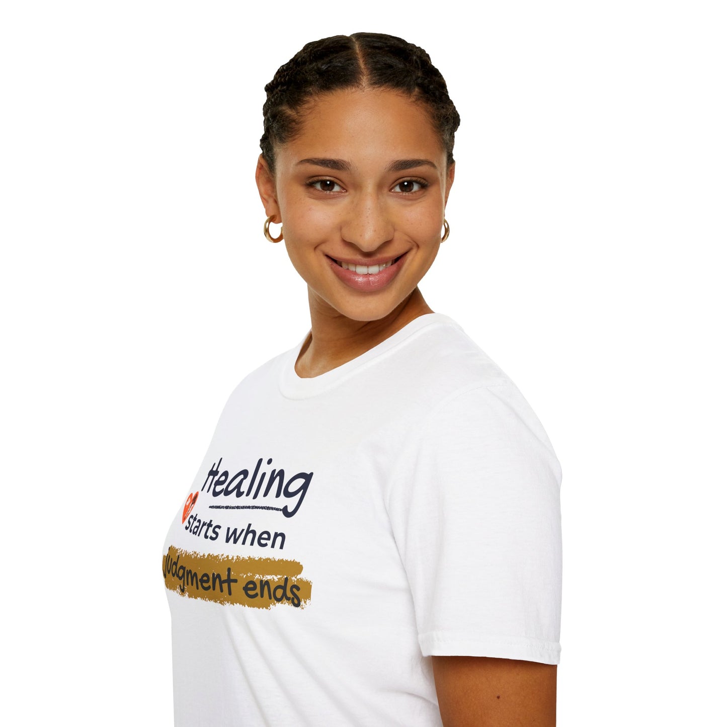 Healing Starts When Judgment Ends T‑Shirt
