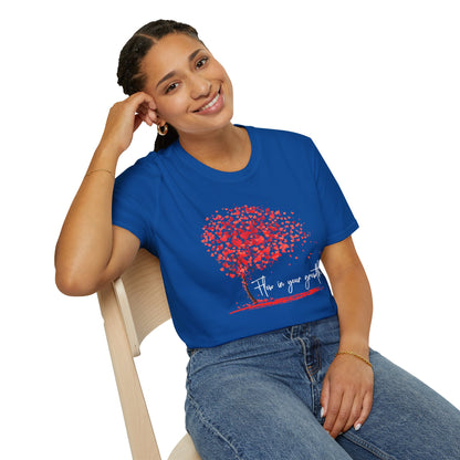 Flow in Your Growth – Women's Empowerment Tee