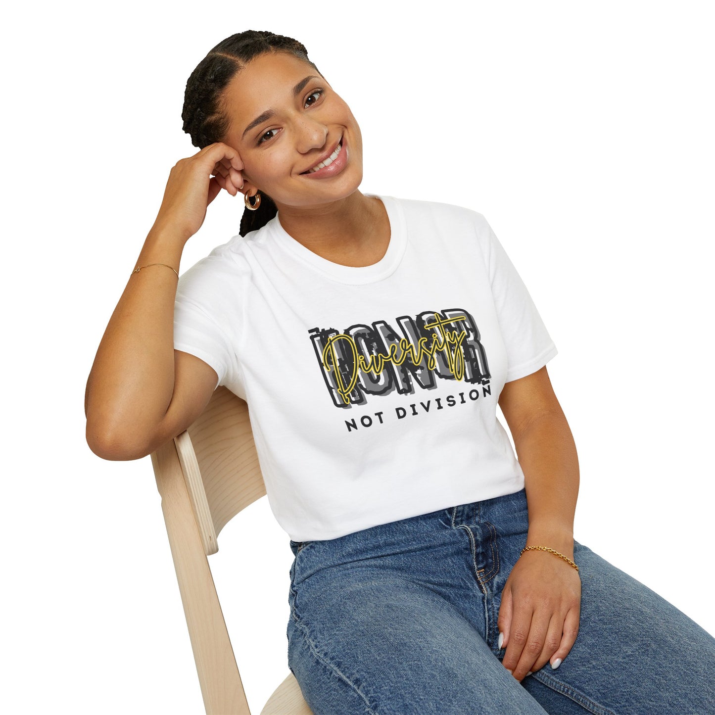 Honor Diversity, Not Division - Unisex Unity Tee