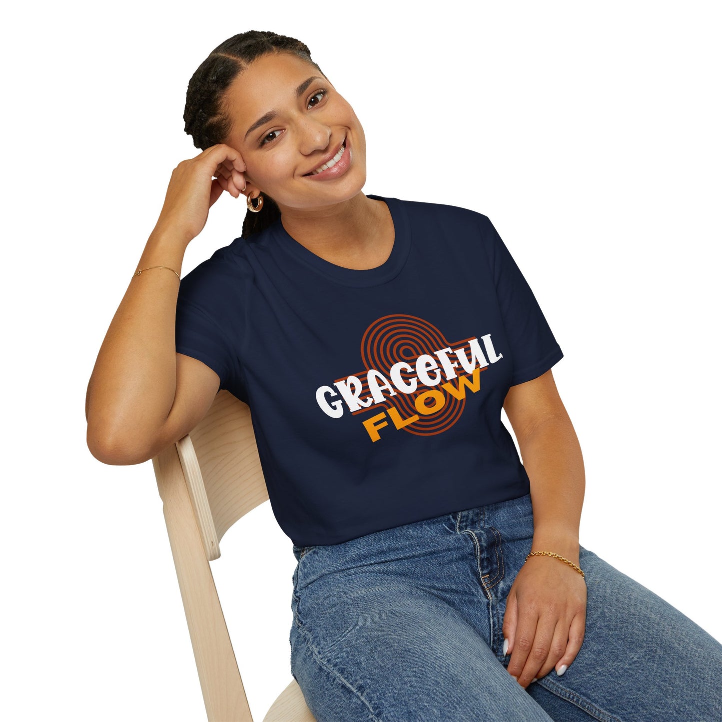 Graceful Flow - Elegant Movement Tee