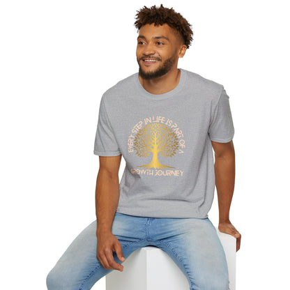 Every Step in Life is Part of a Growth Journey - Life's Journey Tee