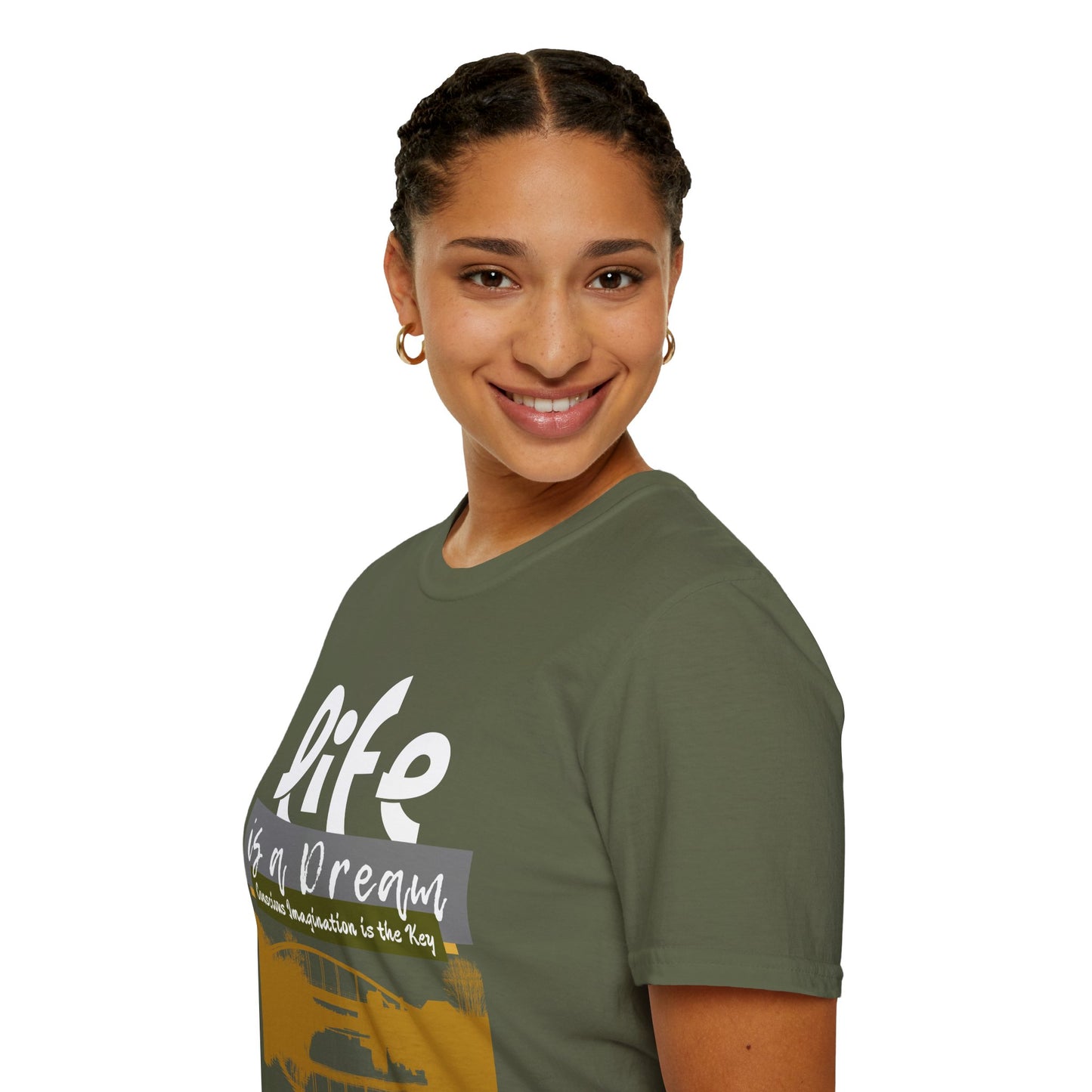 Life Is a Dream, Conscious Imagination Is Key – Intention-Led Tee (Unisex)